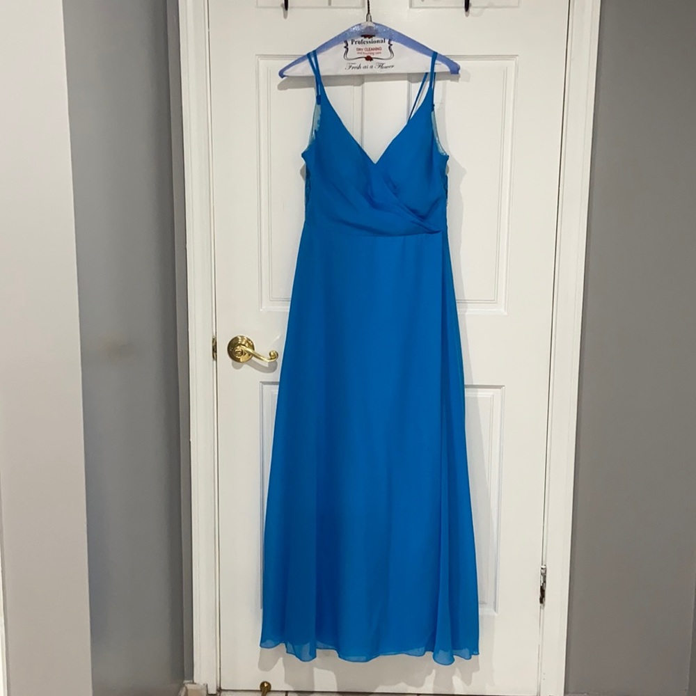 Azazie Ocean Breeze Hemmed Bridesmaid Dress